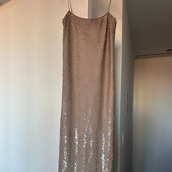 Tory Burch Sequinned Midi Dress - Picture 4 of 6